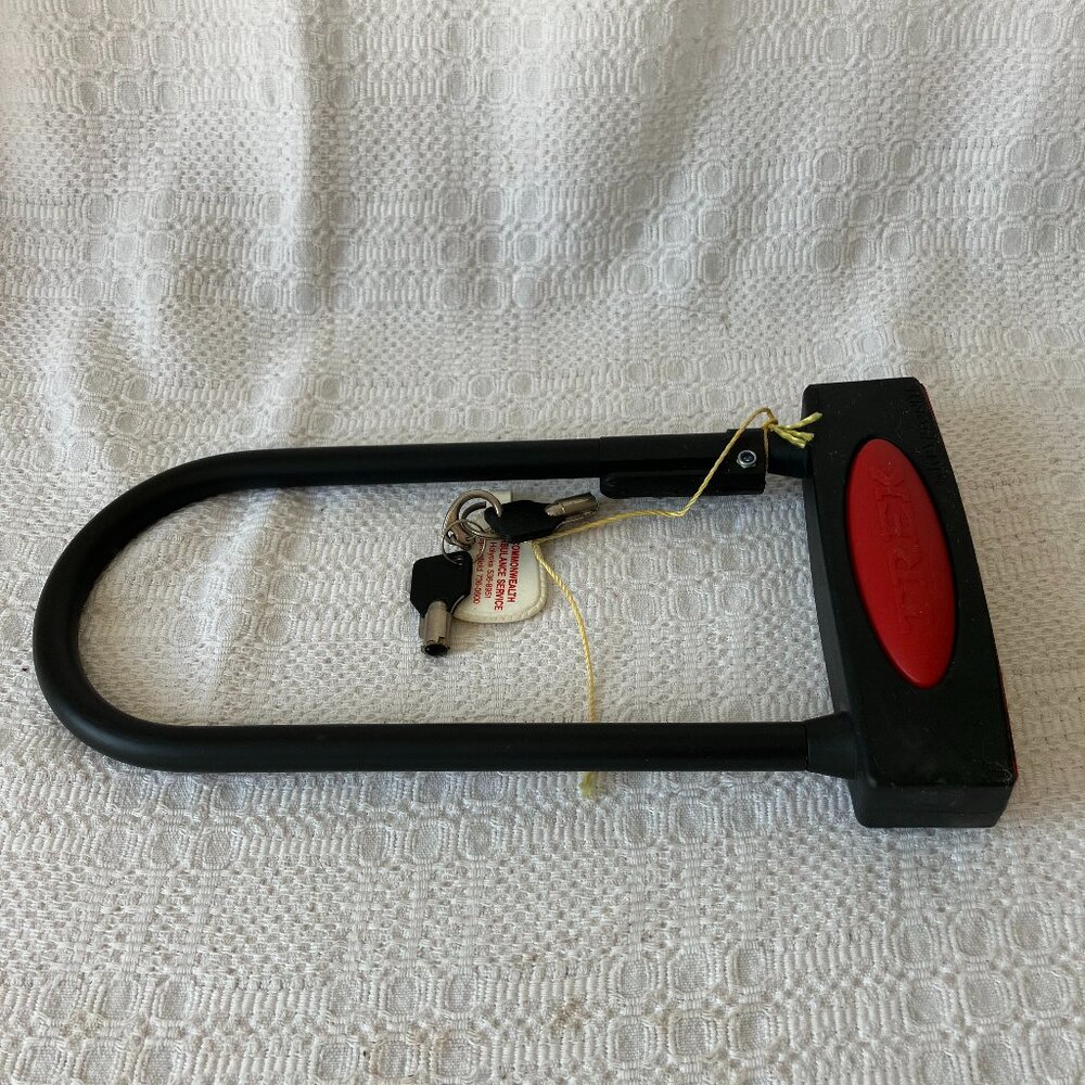 RARE NOS 1999 Trek Bicycle Sherlock ATB Shackle U-Lock Kryptonite